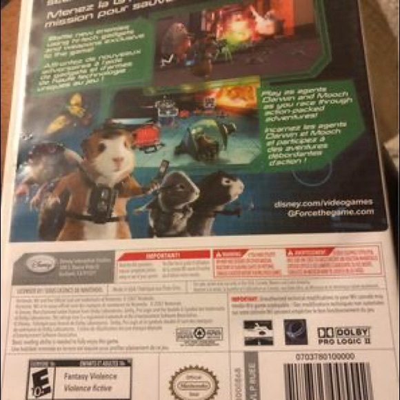 G-Force [Disney] (Nintendo Wii, 2009) Tested - Picture 3 of 3